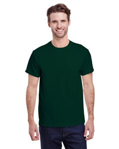 Gildan 5000 - T-Shirt en Coton™ épais pour adultes Vert Forêt