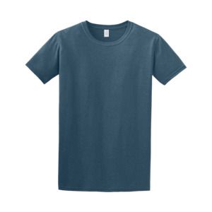 Gildan 64000 - T-Shirt Ring Spun pour hommes Bleu Indigo