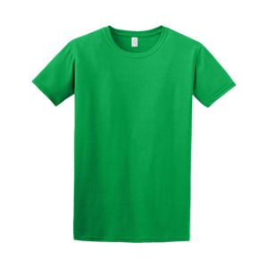 Gildan 64000 - T-Shirt Ring Spun pour hommes Vert Irlandais