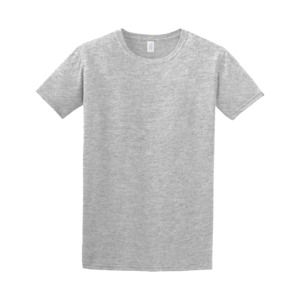 Gildan 64000 - T-Shirt Ring Spun pour hommes Gris Athlétique