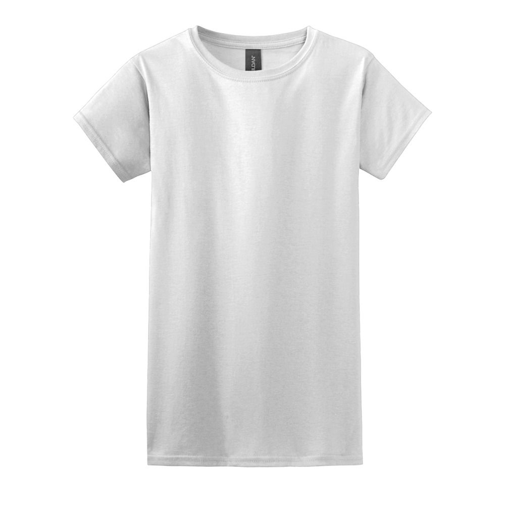 Gildan 64000L - T-shirt ajusté en coton filé à l'anneau