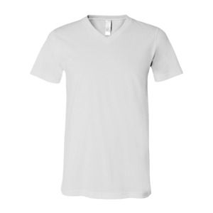 Bella+Canvas B3005 - T-shirt col en V Delancey Blanc