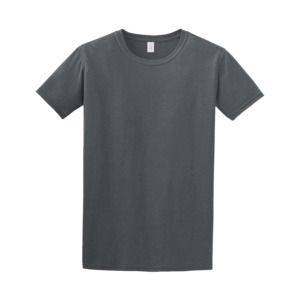 Gildan 64000 - T-Shirt Ring Spun pour hommes Charcoal