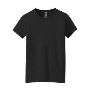 Gildan 5000L - T-Shirt Coton™ épais pour femmes Noir