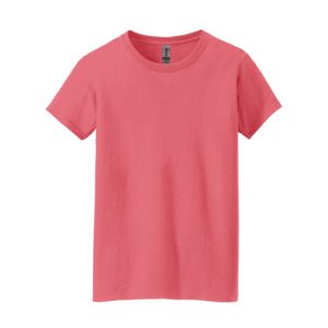 Gildan 5000L - T-Shirt Coton™ épais pour femmes Coral Silk