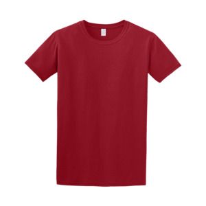 Gildan 64000 - T-Shirt Ring Spun pour hommes Rouge Cardinal