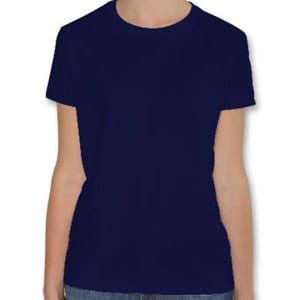 T-shirt Elle en Ultra Cotton® de Gildan pour femme. 2000L Marine