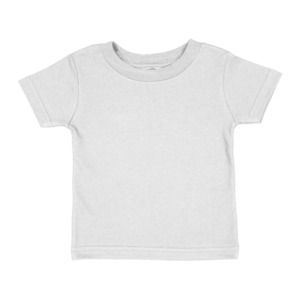 Rabbit Skins 3401 - T-shirt en jersey à manches courtes pour enfant de 5,5 oz.  Blanc