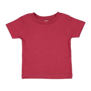 Rabbit Skins 3401 - T-shirt en jersey à manches courtes pour enfant de 5,5 oz.  Rouge