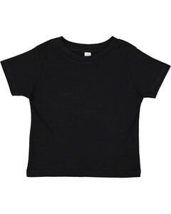 Rabbit Skins RS3301 - T-shirt à manches courtes en jersey 5,5 oz. Noir