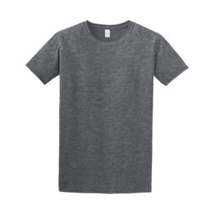 Gildan 64000 - T-Shirt Ring Spun pour hommes Gris Athlétique Foncé
