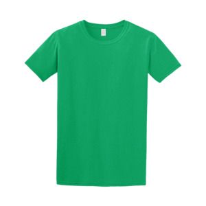 Gildan 64000 - T-Shirt Ring Spun pour hommes Vert Iris Cendré