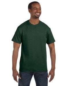 Jerzees 29M - T-Shirt à manches longues Vert Foncé