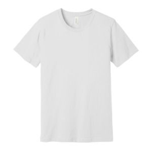 Bella+Canvas 3001C - T-shirt à manches courtes en jersey Blanc