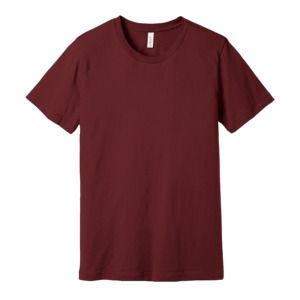 Bella+Canvas 3001C - T-shirt à manches courtes en jersey Maroon
