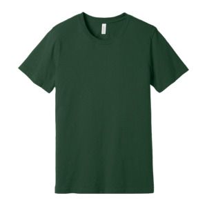Bella+Canvas 3001C - T-shirt à manches courtes en jersey Evergreen