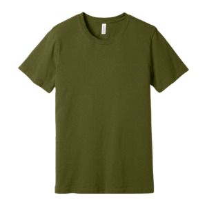 Bella+Canvas 3001C - T-shirt à manches courtes en jersey Vert Olive
