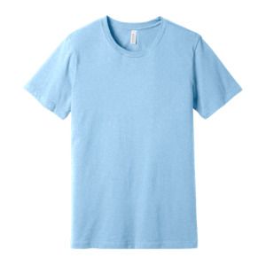 Bella+Canvas 3001C - T-shirt à manches courtes en jersey Bleu Pastel