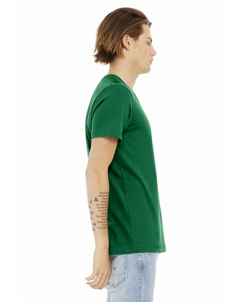 Bella+Canvas 3005 - T-shirt unisexe en jersey à manches courtes et col en V