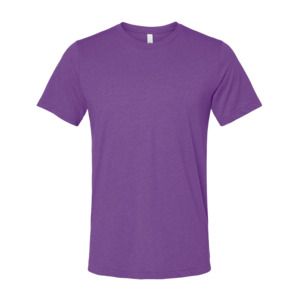 Bella+Canvas 3413C - T-shirt unisexe à manches courtes en triblend Purple Triblend