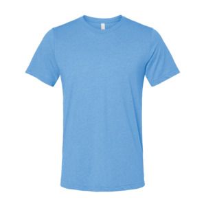 Bella+Canvas 3413C - T-shirt unisexe à manches courtes en triblend Blue Triblend