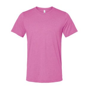 Bella+Canvas 3413C - T-shirt unisexe à manches courtes en triblend Berry Triblend