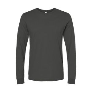 Bella+Canvas 3501 - T-shirt à manches longues en jersey pour hommes Asphalte
