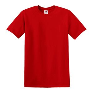 Fruit of the Loom 3931 - T-shirt HD® 100 % coton lourd, 5 oz. True Red