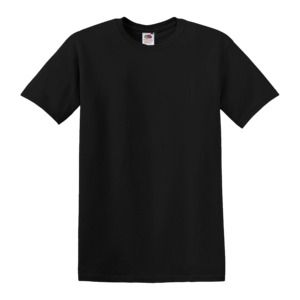 Fruit of the Loom 3931 - T-shirt HD® 100 % coton lourd, 5 oz. Noir