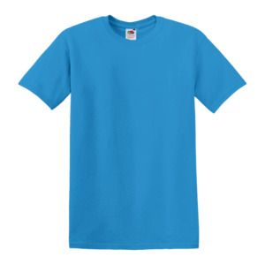 Fruit of the Loom 3931 - T-shirt HD® 100 % coton lourd, 5 oz. Bleu Pacific