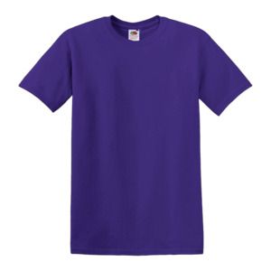 Fruit of the Loom 3931 - T-shirt HD® 100 % coton lourd, 5 oz. Violet