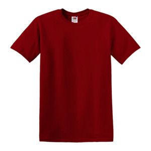 Fruit of the Loom 3931 - T-shirt HD® 100 % coton lourd, 5 oz. Cardinal