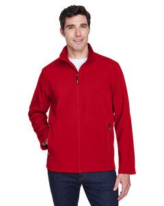 Core 365 88184 - Veste Cruise Tm 2-Layer Fleece Bonded Soft Shell Jacket (Veste Softshell 2 couches avec polaire) Classic Red