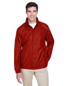 Core 365 88185 - Veste Climate Tm Seam-Sealed Lightweight Variegated Ripstop Jacket (Veste Ripstop légère à coutures étanches) Classic Red