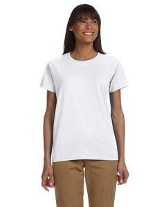 Gildan G200L - T-shirt 6 oz. pour femmes en Ultra Cotton Blanc