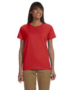 Gildan G200L - T-shirt 6 oz. pour femmes en Ultra Cotton Rouge