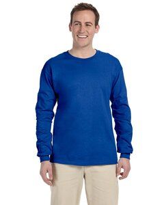 Gildan G240 - Gildan G240 -T-shirt à manches longues en coton| Wordans Bleu Royal