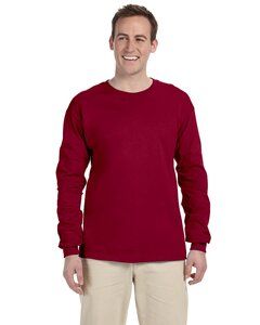 Gildan G240 - Gildan G240 -T-shirt à manches longues en coton| Wordans Rouge Cardinal
