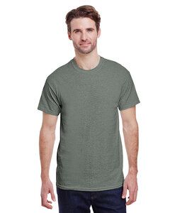Gildan G500 - T-shirt à manches longues en Cotton Lourd™  Heather Military Green