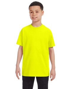 Gildan G500B - T-Shirt pour jeunes en Coton Lourd™  Vert Sécurité
