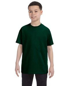 Gildan G500B - T-Shirt pour jeunes en Coton Lourd™  Vert Foncé