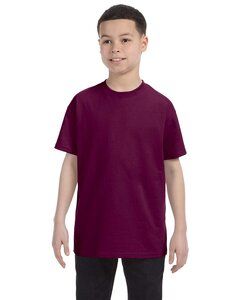 Gildan G500B - T-Shirt pour jeunes en Coton Lourd™  Maroon