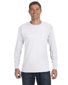Gildan G540 - T-Shirt à manches longues en Coton Lourd™ 5,3 oz. Blanc
