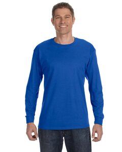 Gildan G540 - T-Shirt à manches longues en Coton Lourd™ 5,3 oz. Bleu Royal