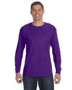 Gildan G540 - T-Shirt à manches longues en Coton Lourd™ 5,3 oz. Violet