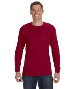Gildan G540 - T-Shirt à manches longues en Coton Lourd™ 5,3 oz. Rouge Cardinal