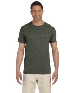Gildan G640 - T-shirt Softstyle® 4,5 oz. Heather Military Green