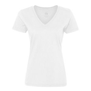 Fruit of the Loom L39VR - T-Shirt pour femme col en V en gros Blanc