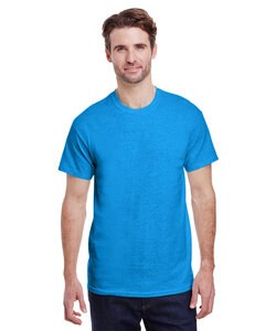 Gildan 5000 - T-Shirt en Coton™ épais pour adultes Heather Sapphire