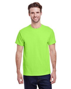 Gildan 5000 - T-Shirt en Coton™ épais pour adultes Vert fluo